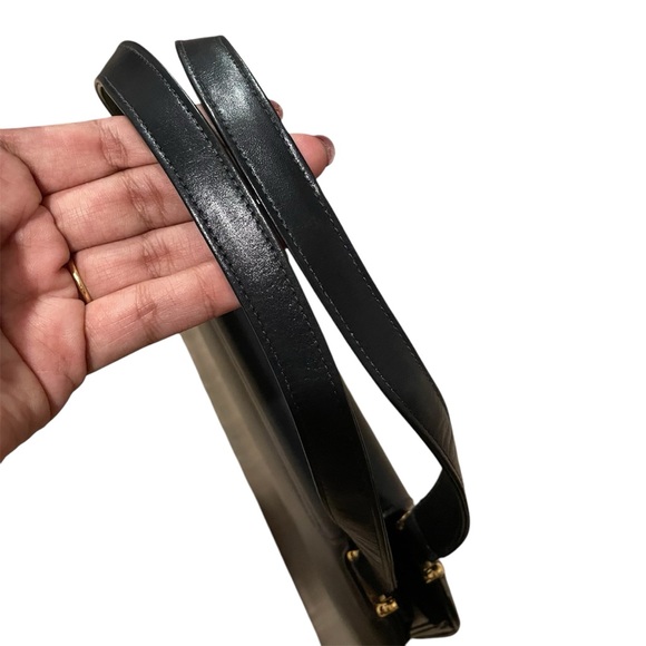 GUCCI Rare! Top Handle leather large Vintage Bag - Picture 5 of 12